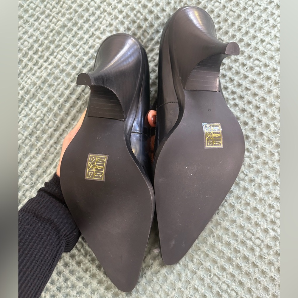 Jeffrey Campbell Black Patent Leather Mary Jane Heels - Picture 4 of 5